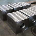 De alta calidad cuadrado plano caliente del bloque del metal de la forja A105 Aisi4140 del dado usado para el martillo